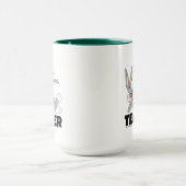 BUGS BUNNY™ Liggend Eten Wortel Leraar Mok (Midden)