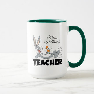 BUGS BUNNY™ Liggend Eten Wortel Leraar Mok