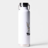 BUGS BUNNY™ Liggend Eten Wortel Leraar Waterfles (Voorkant)