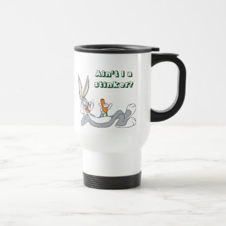 BUGS BUNNY™ Liggend terwijl hij wortel eet Reisbeker