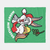 BUGS BUNNY™ & Lola "Merry Mistletoe" Fleece Deken (Voorkant (Horizontaal))