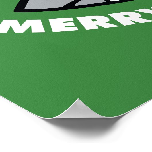 BUGS BUNNY™ & Lola "Merry Mistletoe" Poster (Hoek)