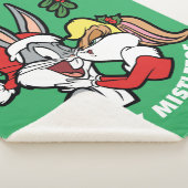 BUGS BUNNY™ & Lola "Merry Mistletoe" Sherpa Deken (3/4)