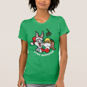 BUGS BUNNY™ & Lola "Merry Mistletoe" T-shirt (Voorkant)