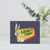 BUGS BUNNY™ LOONEY TUNES™ Retro Patch Briefkaart (Staand voorkant)