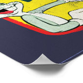 BUGS BUNNY™ LOONEY TUNES™ Retro Patch Poster (Hoek)