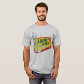 BUGS BUNNY™ LOONEY TUNES™ Retro Patch T-shirt (Voorkant volledig)