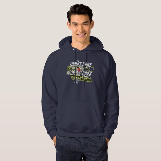 BUGS BUNNY™ LOONEY TUNES™ Soccer Club Hoodie (Voorkant volledig)