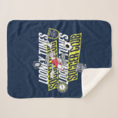 BUGS BUNNY™ LOONEY TUNES™ Soccer Club Sherpa Deken (Voorkant (horizontaal))