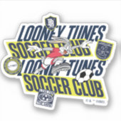 BUGS BUNNY™ LOONEY TUNES™ Soccer Club Sticker (Voorkant)