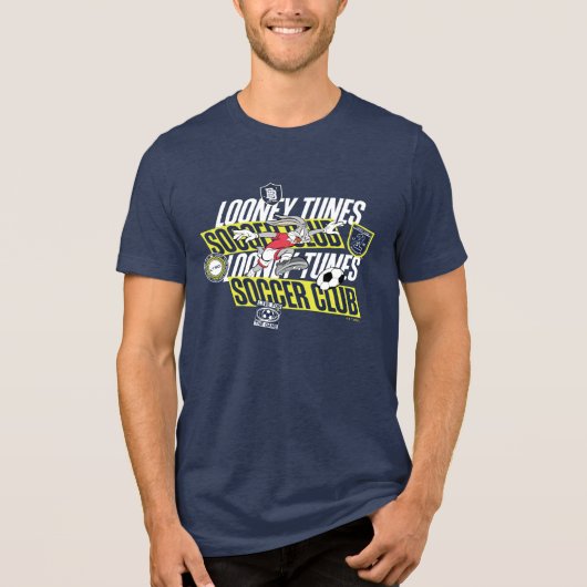 BUGS BUNNY™ LOONEY TUNES™ Soccer Club Tri-Blend Shirt (Voorkant)