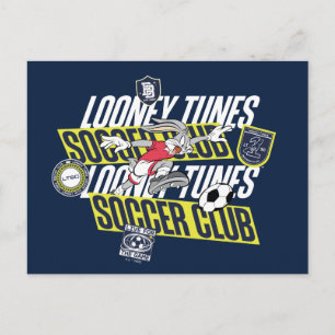 BUGS BUNNY™ LOONEY TUNES™ Voetbalclub Briefkaart