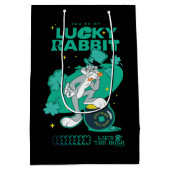 BUGS BUNNY™ Lucky Rabbit Medium Cadeauzakje (Achterkant)