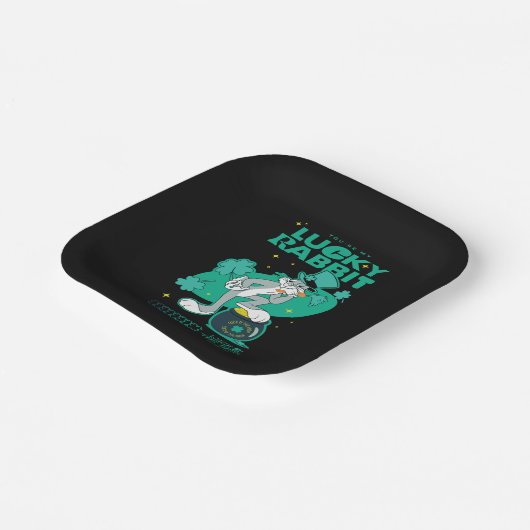 BUGS BUNNY™ Lucky Rabbit Papieren Bordje (Gebogen)