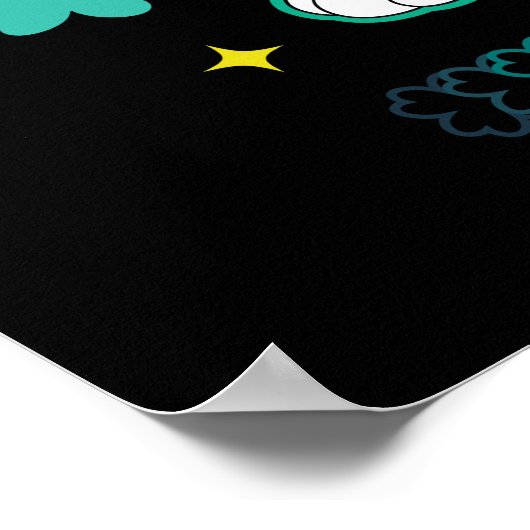 BUGS BUNNY™ Lucky Rabbit Poster (Hoek)