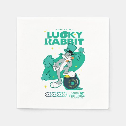 BUGS BUNNY™ Lucky Rabbit Servet (Voorkant)