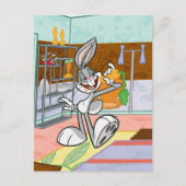 BUGS BUNNY™ met wortel Briefkaart (Voorkant)