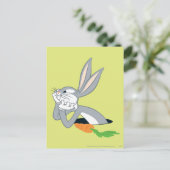 BUGS BUNNY™ met wortel Briefkaart (Staand voorkant)