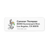 BUGS BUNNY™ met wortel Etiket (Voorkant)