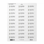 BUGS BUNNY™ met wortel Etiket (Full Sheet)