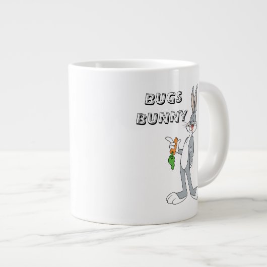 BUGS BUNNY™ met wortel Grote Koffiekop (Voorkant rechts)