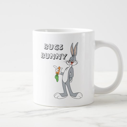 BUGS BUNNY™ met wortel Grote Koffiekop (Rechts)