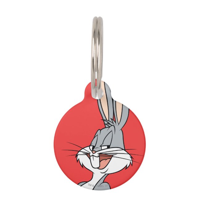 BUGS BUNNY™ met wortel Huisdierpenning (Voorkant)