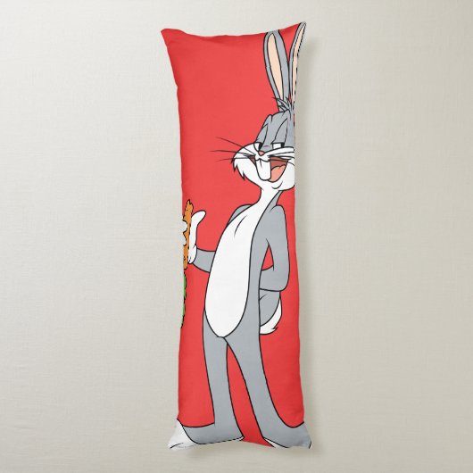 BUGS BUNNY™ met wortel Lichaamskussen (Achterkant (Verticaal))