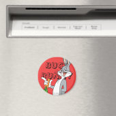 BUGS BUNNY™ met wortel Magneet (Insitu (Vaatwasser))