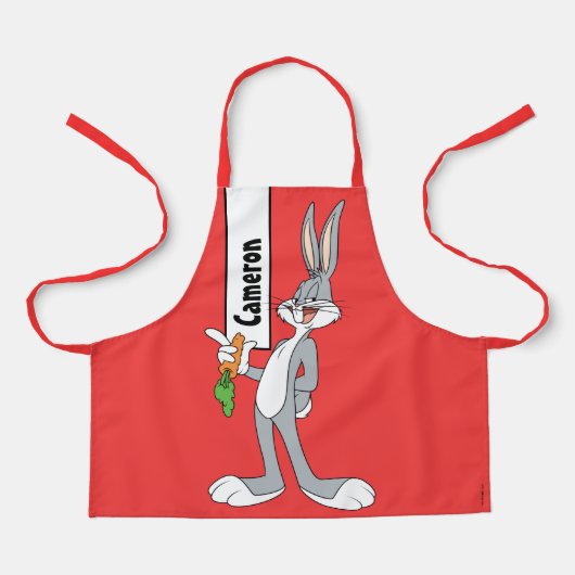 BUGS BUNNY™ met wortel Schort (Voorkant)