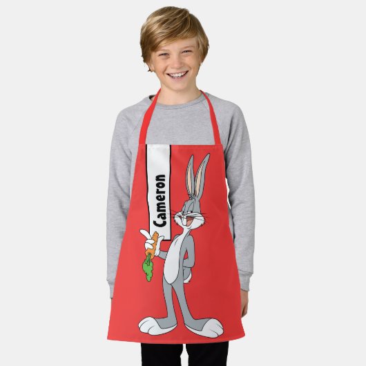 BUGS BUNNY™ met wortel Schort (Gedragen)