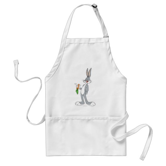 BUGS BUNNY™ met wortel Standaard Schort (Voorkant)