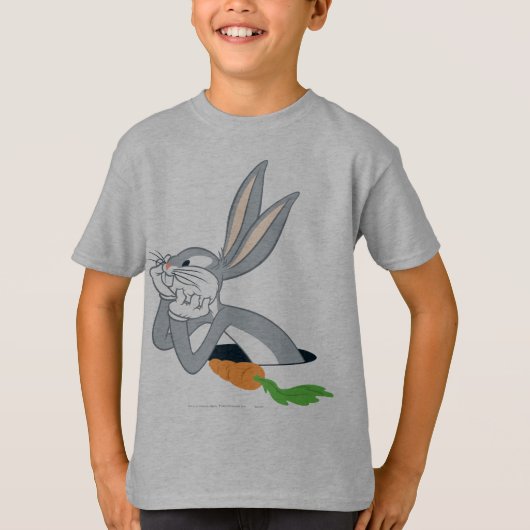 BUGS BUNNY™ met wortel T-shirt (Voorkant)