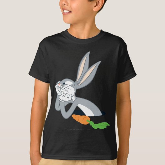 BUGS BUNNY™ met wortel T-shirt (Voorkant)