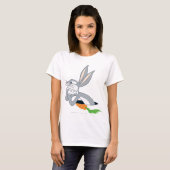 BUGS BUNNY™ met wortel T-shirt (Voorkant volledig)