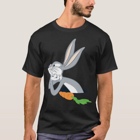 BUGS BUNNY™ met wortel T-shirt (Voorkant)