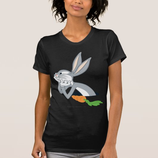 BUGS BUNNY™ met wortel T-shirt (Voorkant)