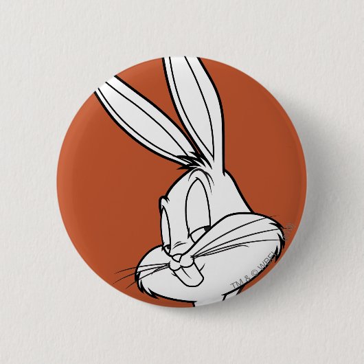 BUGS BUNNY™ Mischievous Ronde Button 5,7 Cm (Voorkant)