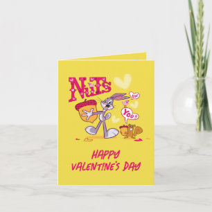 BUGS BUNNY™ Noten Voor Jou   Valentijnsdag Kaart