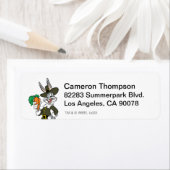 BUGS BUNNY™ Pilgrim Thanksgiving Etiket (Insitu)