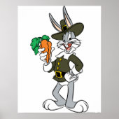 BUGS BUNNY™ Pilgrim Thanksgiving Poster (Voorkant)