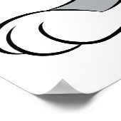 BUGS BUNNY™ Pilgrim Thanksgiving Poster (Hoek)