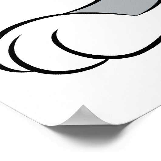 BUGS BUNNY™ Pilgrim Thanksgiving Poster (Hoek)