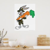 BUGS BUNNY™ Pilgrim Thanksgiving Wortel Poster (Keuken)