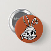 BUGS BUNNY™ Pirate Ronde Button 5,7 Cm (Voorkant /achterkant)