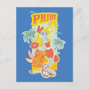 BUGS BUNNY™ Pride - Livin's beste leven Briefkaart