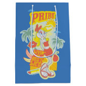 BUGS BUNNY™ Pride - Livin's beste leven Medium Cadeauzakje (Achterkant)