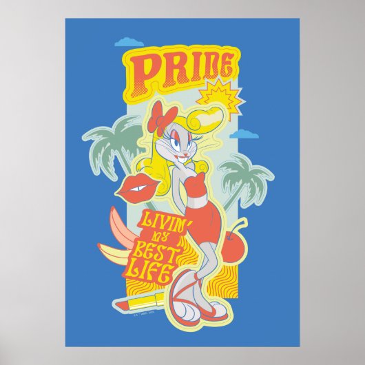 BUGS BUNNY™ Pride - Livin's beste leven Poster (Voorkant)