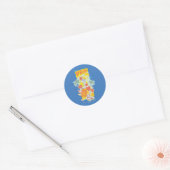 BUGS BUNNY™ Pride - Livin's beste leven Ronde Sticker (Envelop)