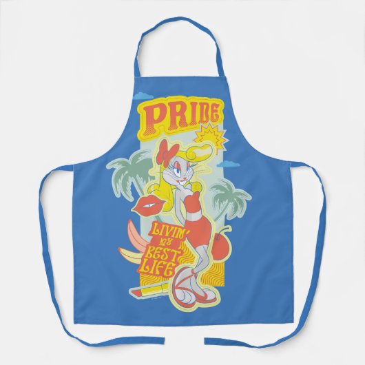 BUGS BUNNY™ Pride - Livin's beste leven Schort (Voorkant)